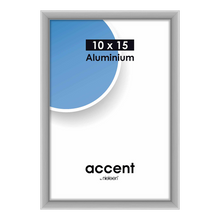 Nielsen Photo Frame 51224 Accent Frosted Silver 10x15 cm