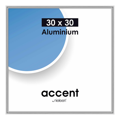 Nielsen Fotoram 54124 Accent Frostat Silver 30x30 cm