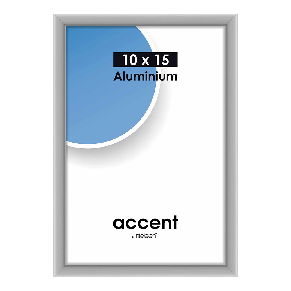 Nielsen Cornice portafoto 51225 Accent grigia acciaio 10x15 cm