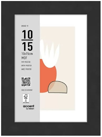 Nielsen Fotoramme 5411126 Super 8 Sort 10x15 cm