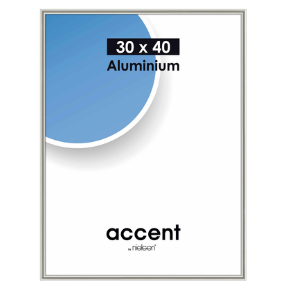 Nielsen Cornice portafoto 52431 Accent Perlata Mercury 30x40 cm