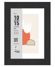 Nielsen Cornice portafoto 3211201 Legno 19 nera 10x15 cm