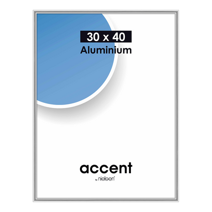 Nielsen Fotoram 59844 Accent Frostat Silver 30x45 cm