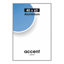 Nielsen Photo Frame 55124 Accent Frosted Silver 40x60 cm