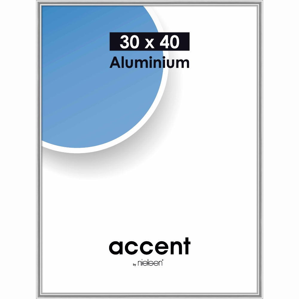 Nielsen Fotoram 52539 Accent Blank Vit 40x50 cm