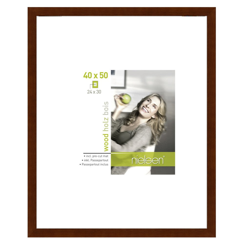 Nielsen Cornice portafoto 8988021 Apollon nera 40x50 / 24x30 cm