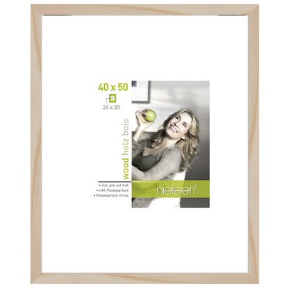 Nielsen Fotoramme 8988023 Apollon Natur 40x50 / 24x30 cm
