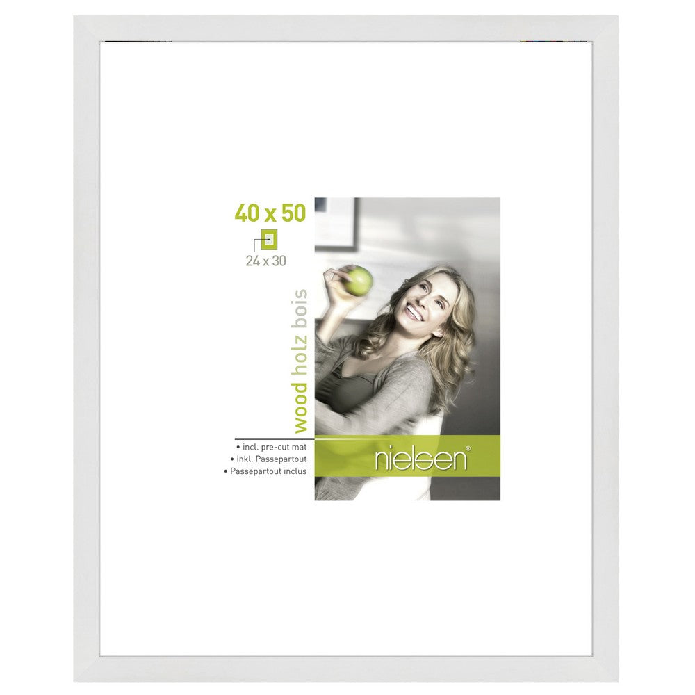 Nielsen Cornice portafoto 8988025 Apollon Argento 40x50 cm