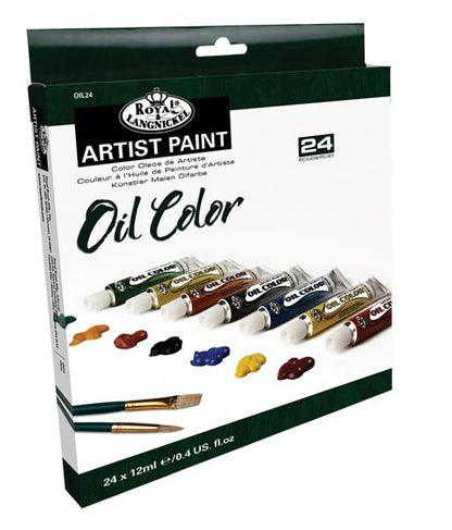 R&L Essentials Oil Colours Sets - 24 x 12 ml - Colori a olio