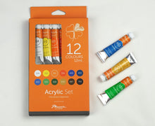 Phoenix Acrylic Paints 12 ml. - 12 Pack - Akrylfärg