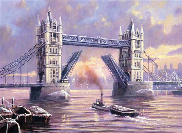 R&L Adult Large A3 Paint by numbers - Tower Bridge - Dipinti con i numeri