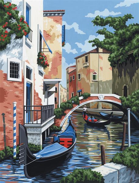 R&L Artist Canvas A4 Schilderen op Nummer