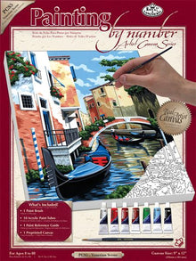 R&L Artist Canvas A4 Paint by numbers - Mal efter tal