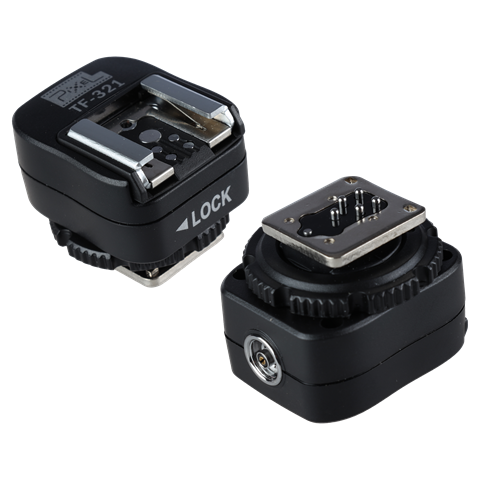 Pixel E-TTL Adattatore slitta flash TF-321 per Canon