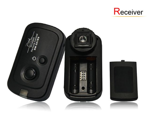 Pixel Trådlös fjärrutlösare RW-221/E3 Oppilas för Canon — 5