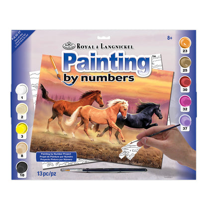R&L Junior Large A3 Paint by numbers - Gone With Wind - Mal efter tal