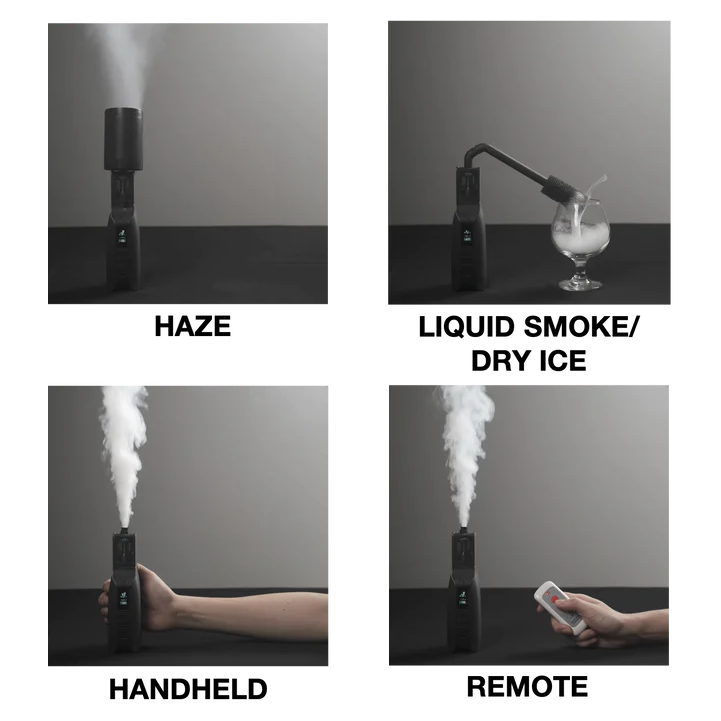 SmokeGENIE Håndholdt Professionel Røgmaskine Pro Pakke — 6