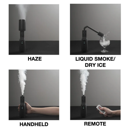SmokeGENIE Håndholdt Professionel Røgmaskine Pro Pakke — 6