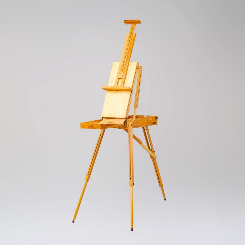 Tart Pochade Box Easel - With drawer and wooden legs - max. canvas height 860 mm - Staffelier