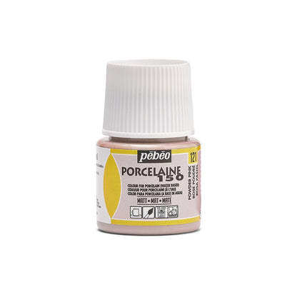 Pebeo Porcelaine 150 Porcelain paint 45 ml - Pastelrozre - Lasi- ja posliinimaalit