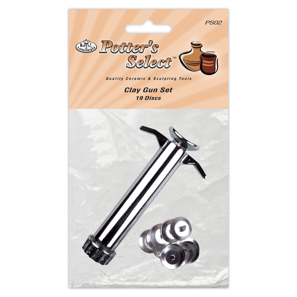 Royal & Langnickel Hand press for clay and ceramics - 19 templates - Modellering og skulptur