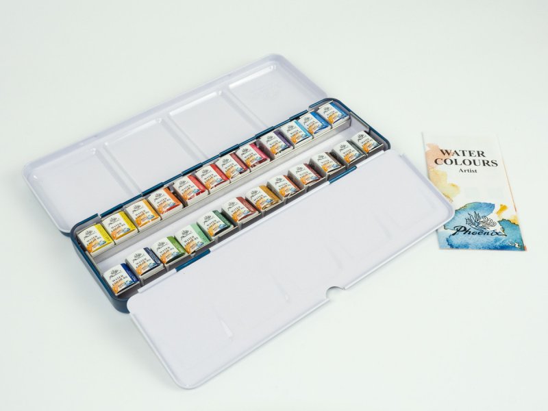 Phoenix Watercolour Sets - Akvarellfärg