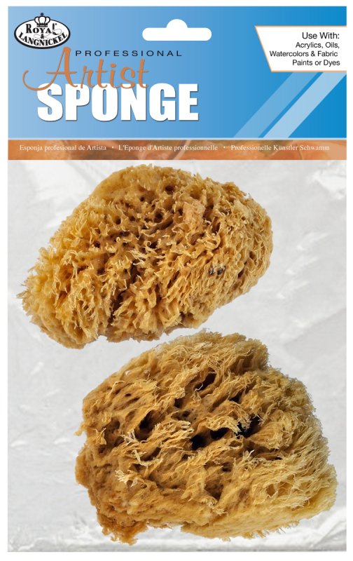 Royal & Langnickel Large Wool Sponge 11 cm - 2 pieces - Svampar
