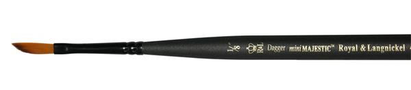 Royal & Langnickel Mini Majestic Detailpenselen - 3 Pack - Dagger # 1/4 - Pensler