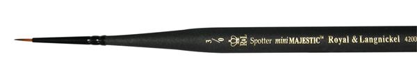Royal & Langnickel Mini Majestic Detailpenselen - 3 Pack - Spotter # 20/0 - Pensler