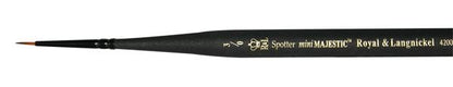 Royal & Langnickel Mini Majestic Detailpenselen - 3 Pack - Spotter # 3/0 - Pensler