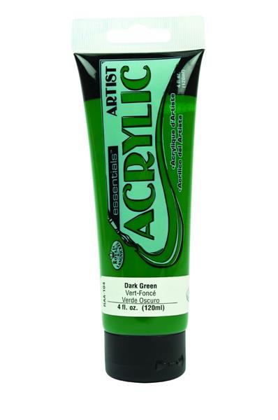 R&L Essentials Acrylic Paint 120 ml - mörk grön - Akrylfärg