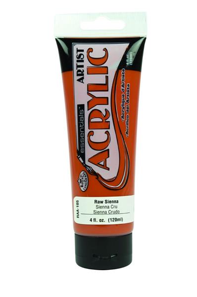R&L Essentials Acrylic Paint 120 ml - Raw sienna - Akrylfärg