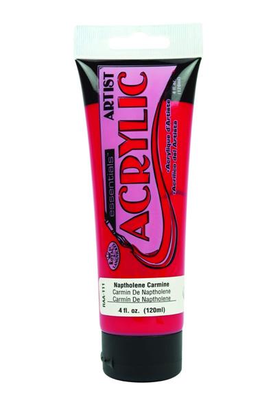 R&L Essentials Acrylic Paint 120 ml - Naptholene karminröd - Akrylfärg