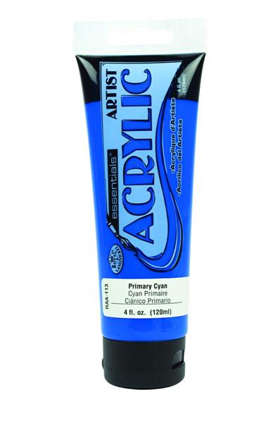R&L Essentials Acrylic Paint 120 ml - primär Cyan - Akrylfärg