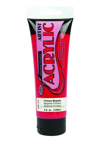R&L Essentials Acrylic Paint 120 ml - primär Magenta - Akrylfärg