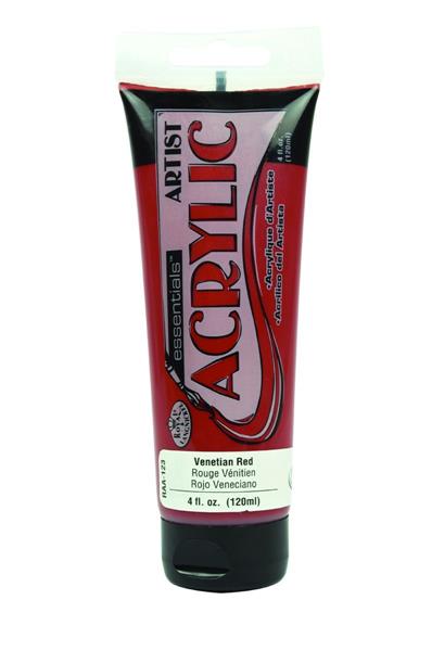 R&L Essentials Acrylic Paint 120 ml - Venetian röd - Akrylfärg