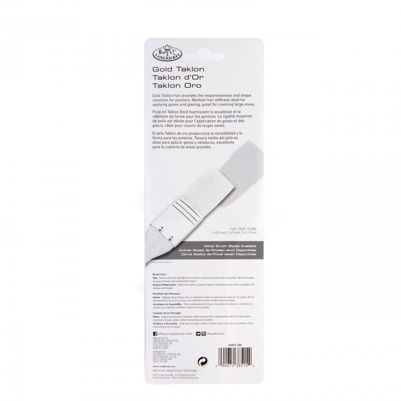Royal & Langnickel Spalter and wide brush sets - 3 Pack - Pensler