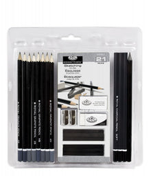 Royal & Langnickel Essential Pencil Set - 21 Pack - Lyijykynat
