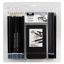 Royal & Langnickel Sketching pencils with sketchbook - 13 Pack - Lyijykynat