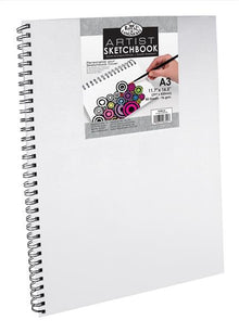 Royal & Langnickel Sketchbooks - Canvas Covered - A3 - 120 g - 80 fogli - Carta
