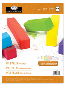 Royal & Langnickel Pastel 5 Colour Artist Pad A4 - 12 sheets - Papir