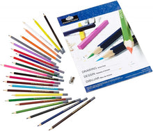 R&L Essentials Drawing Artist Set - 26 Pack - Farveblyanter