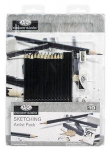 Royal & Langnickel Essentials Sketching Artist Set - 19 Pack - Lyijykynat