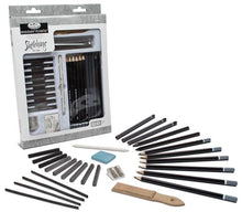 R&L Sketching Pencil Art Set RD 832 - 28 Pack - Gavesæt til kunstnere