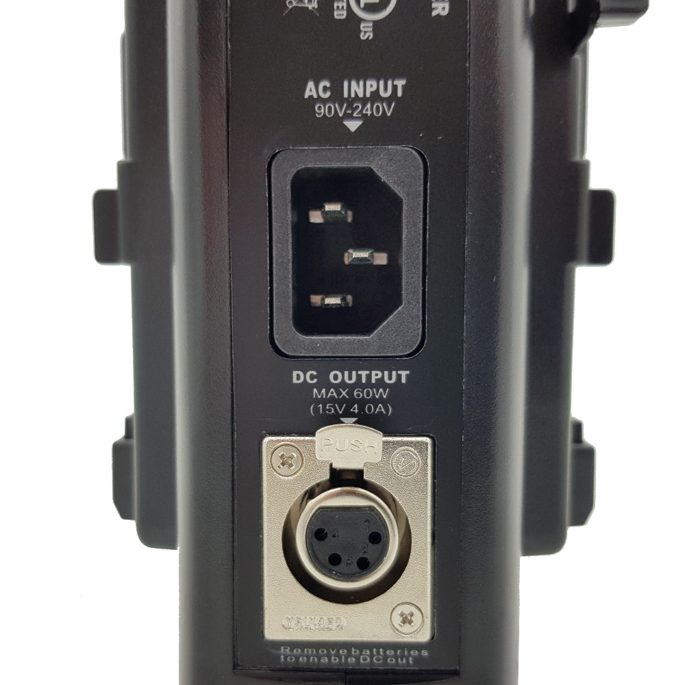 Rolux Dobbelt Batterioplader RL-2KS til V-Mount-batteri — 4