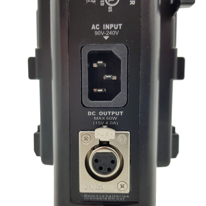 Rolux Dobbelt Batterioplader RL-2KS til V-Mount-batteri — 4
