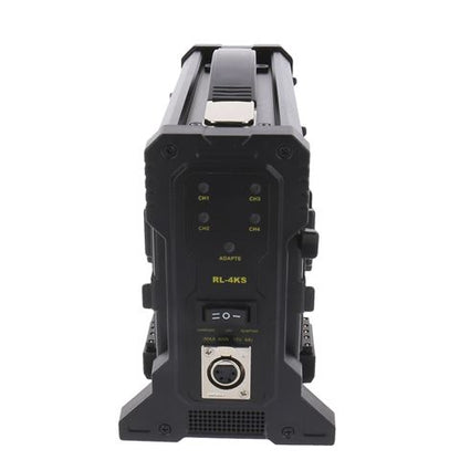 Rolux Battery Charger RL-4KS for 4 x V-Mount Battery — 2