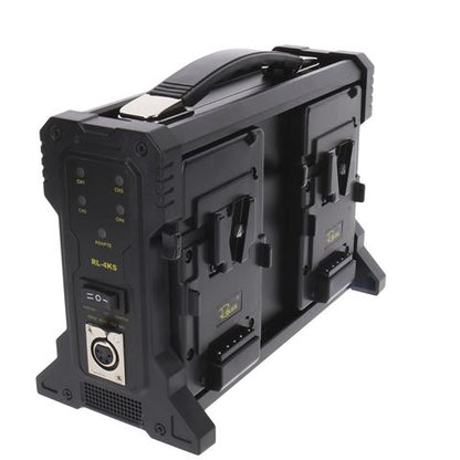 Rolux Battery Charger RL-4KS for 4 x V-Mount Battery — 3