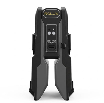 Rolux Foldbar Oplader Powerfold1 til V-Fatning Batterier — 4