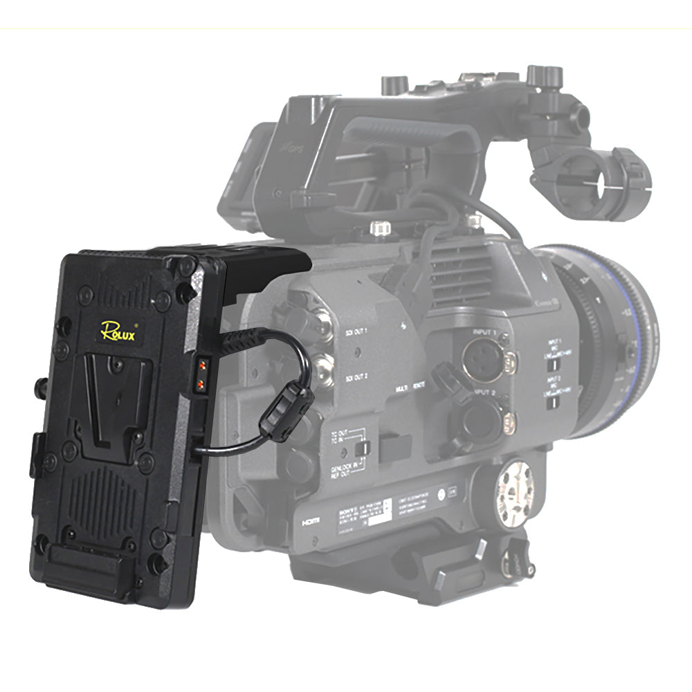 Rolux V-Mount Battery Plate RL-GDX9 for Sony FX9 — 2